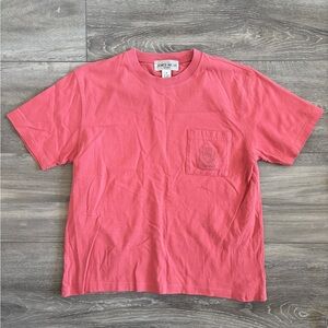 Vintage Jones Wear Sport Pink Peach T Shirt 100% Cotton Medium